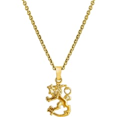 Top Gold 12mm Suomi Leijona kaulakoru