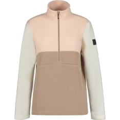 Icepeak Cocoa women's 1/2 zip fleece shirt