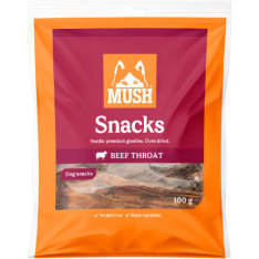 MUSH SNACKS BEEF TRACHEA 100 G