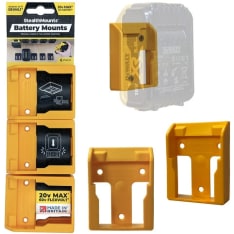 Stealt Mouths battery holder for Dewalt battery 6 pcs