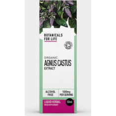 Botanicals For Life Organic Chaste Tree Extract 50 ml food supplement