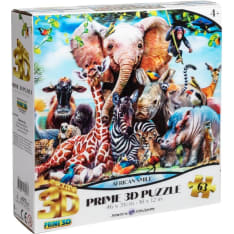 Prime 3D African Smile 63p 3D-Puzzle