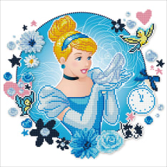 Diamond Dotz Disney Cinderella's Wolrd 40x40cm timanttityö