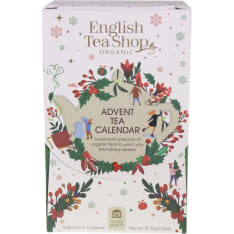 English Tea Shop Small white Organic 25pcs 37.5g tea Christmas calendar