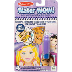 Melissa & Doug Water Wow! Makeup & manicures watercolour book