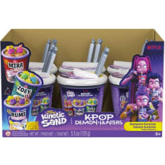 Kinetic Sand K-Pop Demon Hunters - Ramen Cup Surprise taikahiekka (lajitelma)