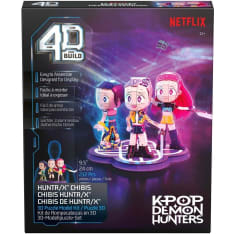 4D Puzzle K-Pop Demon Hunters – Huntrix Chibi Set 3D jigsaw puzzle