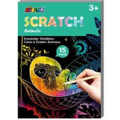 Avenir Mini Scratch Book Forest Animals