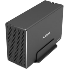 Deltaco K35272U3 external hard drive case for two 3.5" hard drives