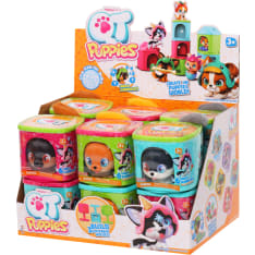 Happy line qt puppies figurine