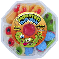 Funny Candy Monster Dip Mix candy assortment with liquid candy 240g