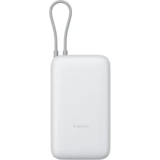 Xiaomi 20000mAh power bank with integrated cable