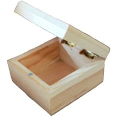 Wooden Box with Magnetic Lock
