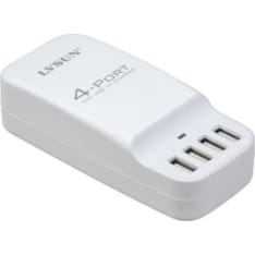 Lvsun LS-4UDW 4-porttinen USB pöytälaturi
