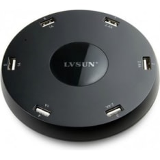 Lvsun LS-6U 6-porttinen USB pöytälaturi