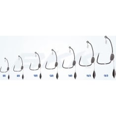 BKK Titatn Diver+Soft Bait Hook jigikoukku
