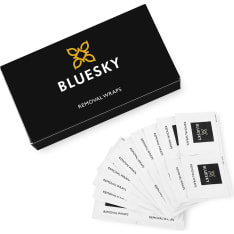 Bluesky 100 kpl geelilakkauksen poistolappu