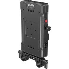 Smallrig 3203 Advanced V-Mount Battery Mount Plate With Dual 15Mm Rod Clamp
