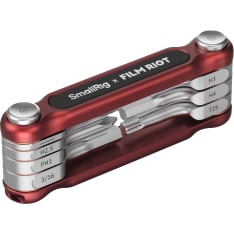 Smallrig 4811 X Film Riot 7-In-1 Folding Wrench Set With Multiple Angle Positioning Red kameratuki
