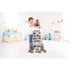 Hape space rocket with supplies