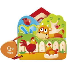 Hape wooden book farm
