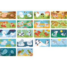 Hape animals with chicks puzzle