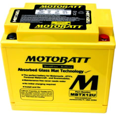 Motobatt MBTX12U 12V 14Ah akku