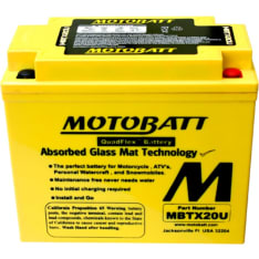Motobatt MBTX20U 12V 21Ah battery