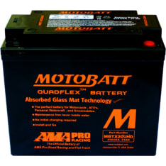 Motobatt MBTX20UHD Black battery