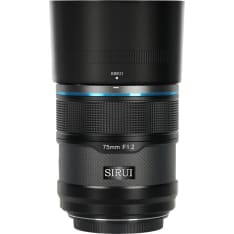Sirui Sniper Lens APS-C AF 75mm F1.2 E-Mount Black Carbon teleobjektiivi