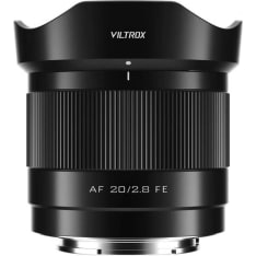 Viltrox AF 20 mm F2.8 Sony E Fullframe objektiivi