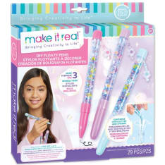 Make It Real DIY Kit Floaty Pens kynäaskartelu