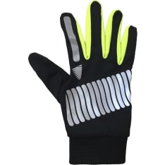 Salzmann reflective cycling gloves
