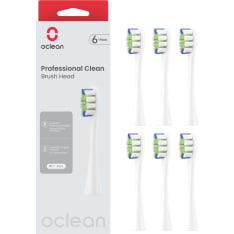 Oclean Professional Clean vaihtoharja 6kpl valkoinen