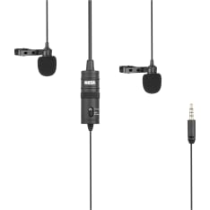 Boya BY-M1DM two-piece button microphone