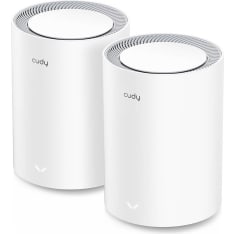 CUDY WiFi 6 Mesh Järjestelmä M3000 2-pack, Dual-Band, 2.5 Gigabit, AX3000