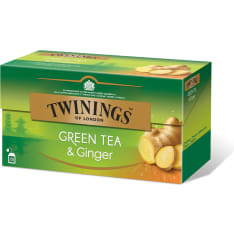 Twinings 25x1,6g Green Tea Ginger