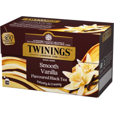 Twinings Smooth Vanilla flavored black tea 20x2g