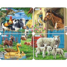 Larsen Mini Farm animals 18.3 x 14.3 cm puzzle