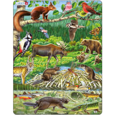 Larsen Maxi Nordic forest 36.5 x 28.5 cm puzzle