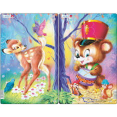 Larsen MIDI Cute animals 28.5 x 18.3 cm puzzle