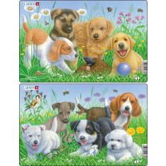 Larsen MIDI Puppies 28.5 x 18.3 cm puzzle