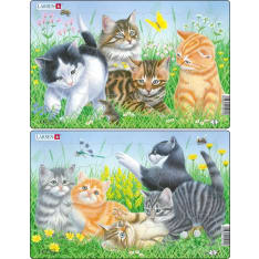 Larsen MIDI Cute Kittens 28.5 x 18.3 cm puzzle
