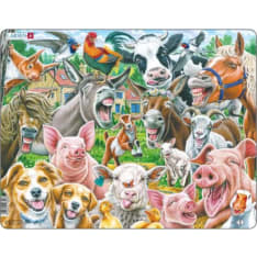 Larsen Maxi Happy Farm 36.5 x 28.5 cm puzzle