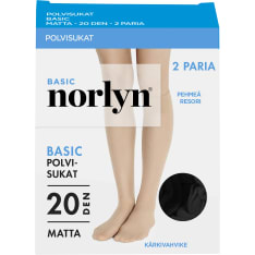 Norlyn Basic 20 den women's knee socks
