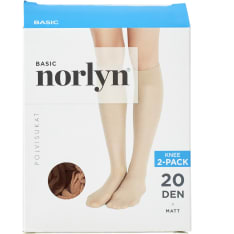 Norlyn Basic 20 den naisten polvisukat