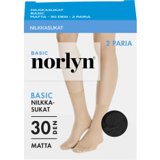 Norlyn Basic 30 den women's ankle socks