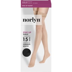 Norlyn Stay Up 15 den naisten sukat