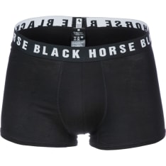 Black Horse miesten aukottomat Logobambu-bokserit