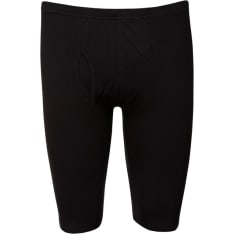 Black Horse men's Basic bermuda shorts with openings